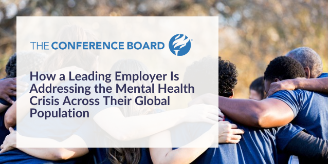 How a Leading Employer Is Addressing the Mental Health Crisis Across Their Global Population